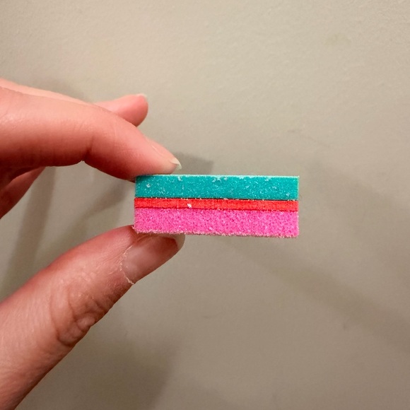 43 Mini Nail Buffer Blocks – Multi-Color Nail File Buffers (Bulk Lot) - Picture 3 of 5